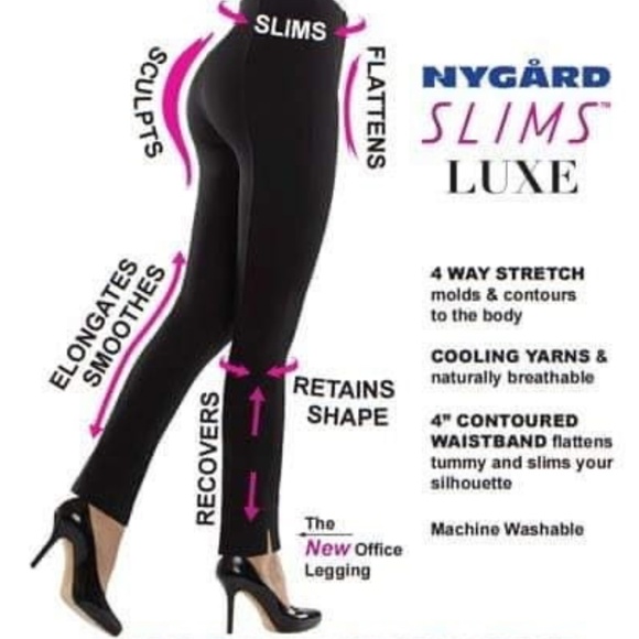 Nygard Pants - Navy Nygard Slims L